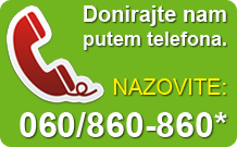 Donirajte nam putem telefona